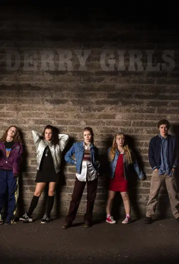 Plakat к сериалу "Derry Girls" #1428100
