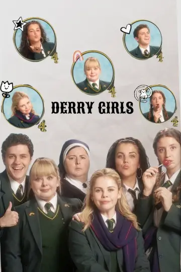 Plakat к сериалу "Derry Girls" #1428110
