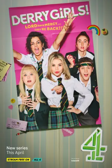Plakat к сериалу "Derry Girls" #1428114