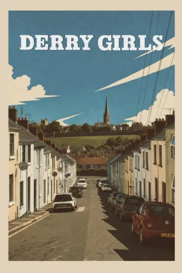 Plakat к сериалу "Derry Girls" #1428132