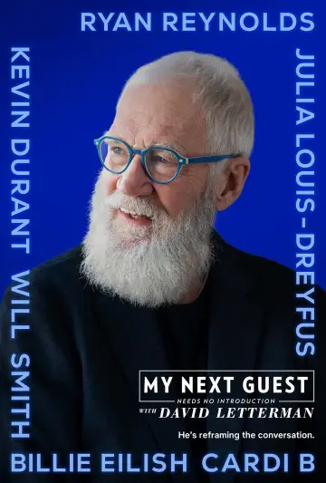 Plakat к сериалу "Mojego następnego gościa nie trzeba nikomu przedstawiać – zaprasza David Letterman" #1484127