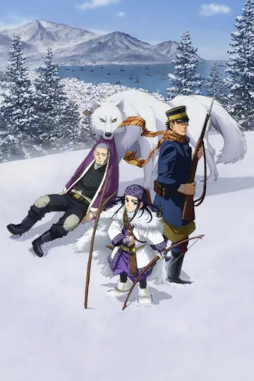 Plakat к сериалу "Golden Kamuy" #1334325