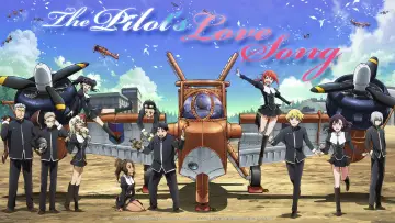Zasłona к сериалу "Toaru Hikuushi e no Koiuta" #1440701