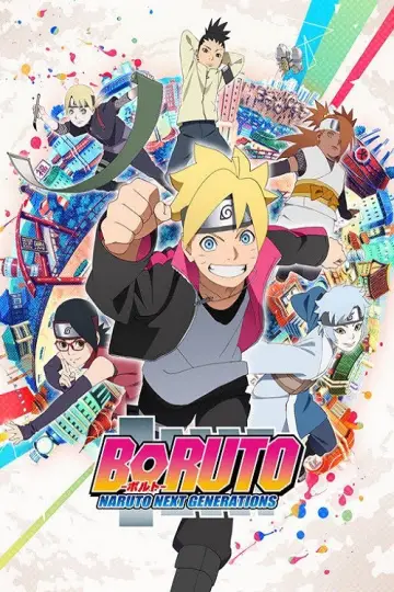 Plakat к сериалу "Boruto: Naruto Next Generations" #1406541