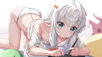 Zasłona к сериалу "Eromanga-sensei" #1407207