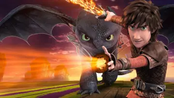 Zasłona к сериалу "Jeźdźcy smoków: Na końcu świata" #1332063