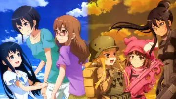 Zasłona к сериалу "Sword Art Online Alternative: Gun Gale Online" #1363571