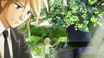 Zasłona к сериалу "Piano no Mori" #1448254