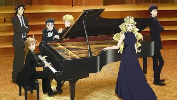 Zasłona к сериалу "Piano no Mori" #1448268
