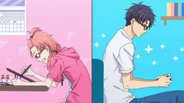 Zasłona do serialu "Wotakoi. Miłość jest trudna dla otaku" #1596257