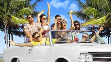 Zasłona к сериалу "Jersey Shore: Rodzinne wakacje" #1222761