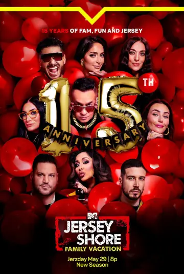 Plakat к сериалу "Jersey Shore: Rodzinne wakacje" #1222788