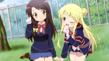 Zasłona do serialu "Kiniro Mosaic" #1834112