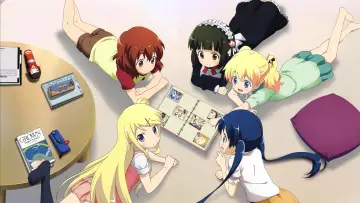 Zasłona do serialu "Kiniro Mosaic" #1834115