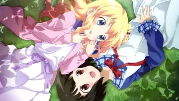 Zasłona do serialu "Kiniro Mosaic" #1834116