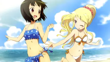 Zasłona do serialu "Kiniro Mosaic" #1834118