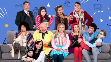 Zasłona к сериалу "Una familia de diez" #1437400
