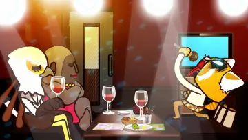 Zasłona do serialu "Aggretsuko" #1600093