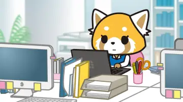 Zasłona do serialu "Aggretsuko" #1600095