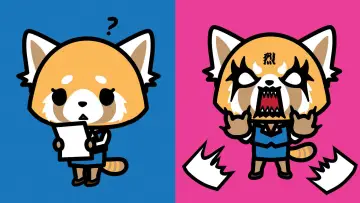 Zasłona do serialu "Aggretsuko" #1600106