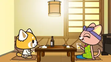 Zasłona do serialu "Aggretsuko" #1600109