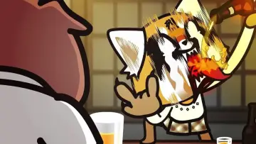 Zasłona do serialu "Aggretsuko" #1600110
