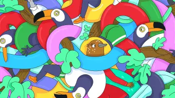 Zasłona do serialu "Tuca i Bertie" #1845360