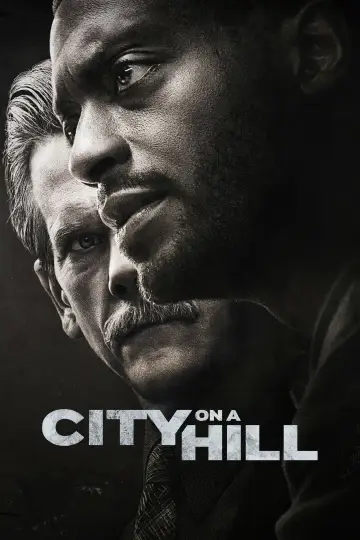 Miasto na wzgórzu plakat