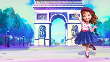 Zasłona к сериалу "Fancy Nancy" #1407744