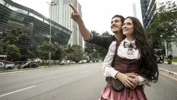 Zasłona do serialu "O Tempo Não Para" #1659433
