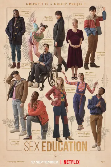 Plakat к сериалу "Sex Education" #1279231