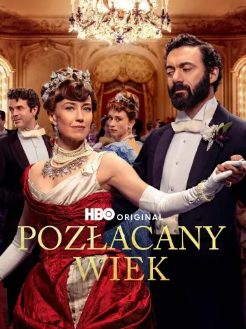 Pozłacany wiek plakat