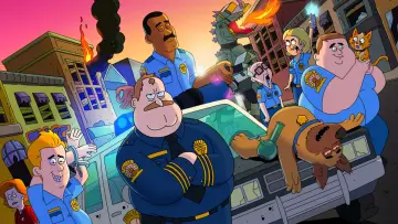 Zasłona к сериалу "Paradise PD" #1418076
