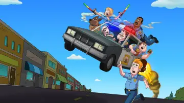 Zasłona к сериалу "Paradise PD" #1418079