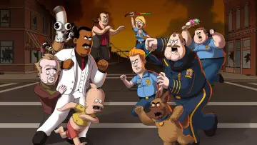 Zasłona к сериалу "Paradise PD" #1418081