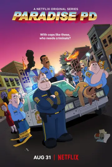 Plakat к сериалу "Paradise PD" #1418093