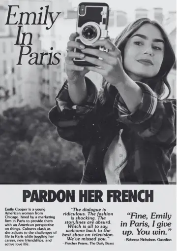 Plakat к сериалу "Emily w Paryżu" #1332818