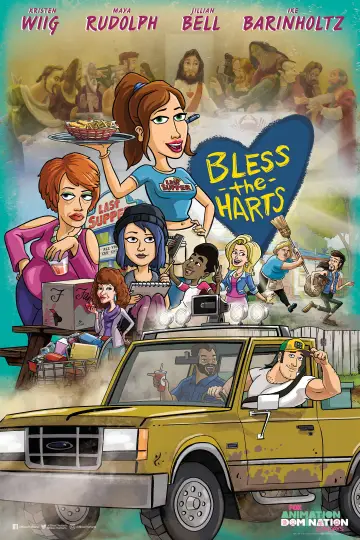 Plakat do serialu "Bless the Harts" #1596621