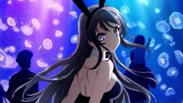 Zasłona к сериалу "青春ブタ野郎はバニーガール先輩の夢を見ない" #1324129