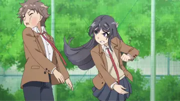 Zasłona к сериалу "青春ブタ野郎はバニーガール先輩の夢を見ない" #1324131