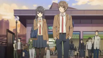 Zasłona к сериалу "青春ブタ野郎はバニーガール先輩の夢を見ない" #1324136