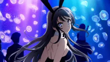 Zasłona к сериалу "青春ブタ野郎はバニーガール先輩の夢を見ない" #1324137