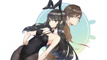 Zasłona к сериалу "青春ブタ野郎はバニーガール先輩の夢を見ない" #1324138