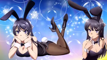 Zasłona к сериалу "青春ブタ野郎はバニーガール先輩の夢を見ない" #1324140