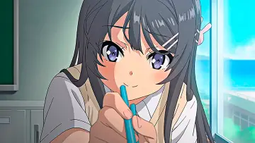 Zasłona к сериалу "青春ブタ野郎はバニーガール先輩の夢を見ない" #1324148