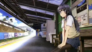 Zasłona к сериалу "青春ブタ野郎はバニーガール先輩の夢を見ない" #1324151
