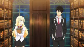 Zasłona к сериалу "Kishuku Gakkou no Juliet" #1429855