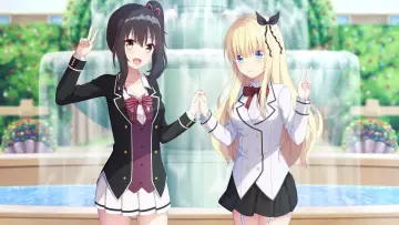 Zasłona к сериалу "Kishuku Gakkou no Juliet" #1429856