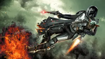 Zasłona к сериалу "The Mandalorian" #1281759