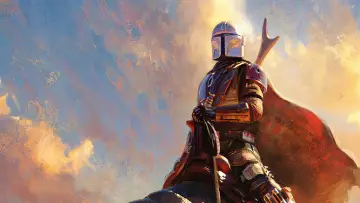 Zasłona к сериалу "The Mandalorian" #1281763